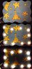 Süsse Giraffe Mond und Sterne Giraffen Nachtlicht mit LED