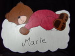 Teddy Bears bear mural with desirable name