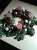 Fresh Advent wreath handmade
