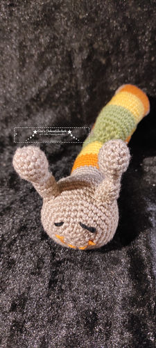 Crocheted snail