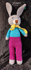 Bunny doll, crochet, handmade
